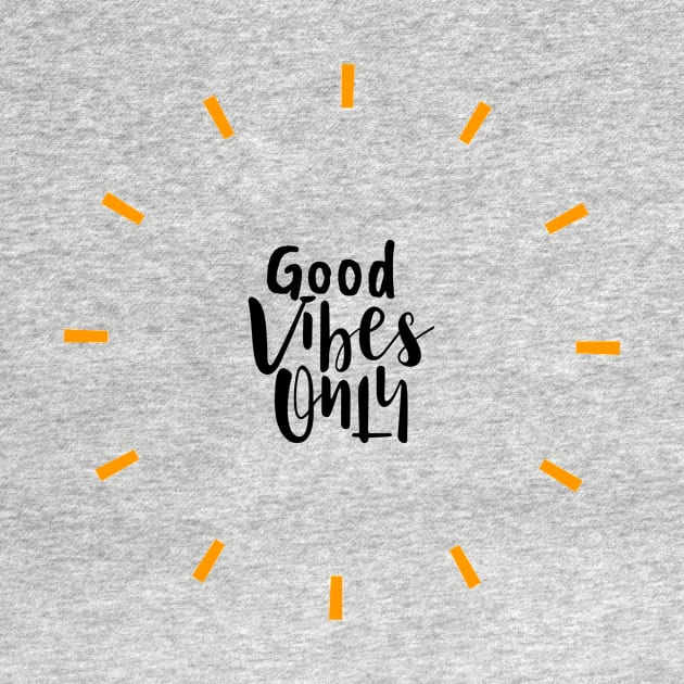 Good Vibes Only Star by Evlar